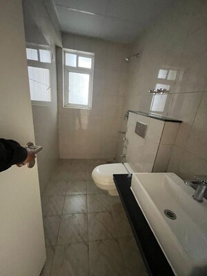 Bathroom in 3 BHK Apartment at Godrej Nurture Pune, Mamurdi – for Rent