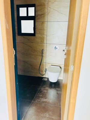 Bathroom in 3 BHK Apartment at Majestique Signature Towers, Balewadi – for Rent
