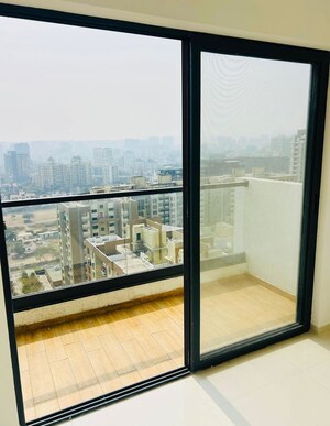 Balcony in 3 BHK Apartment at Majestique Signature Towers, Balewadi – for Rent