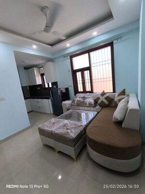 Living Room in 1 BHK Builder Floor at Saket – for Rent