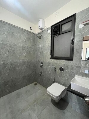 Bathroom in 2 BHK Apartment at VTP Aethereus, Mahalunge – for Rent