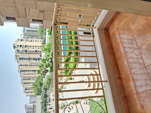 Staircase in 2.5 BHK Apartment at M R Platinum 321, Raj Nagar Extension – for Rent