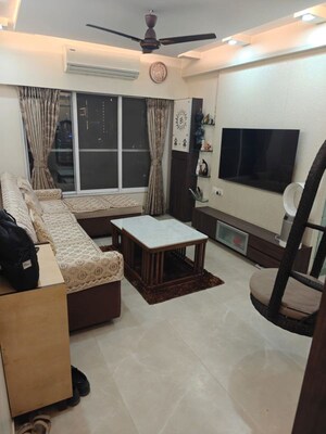 Living Room in 2 BHK Apartment at Paradigm Ananda Residency, Borivali West – for Sale