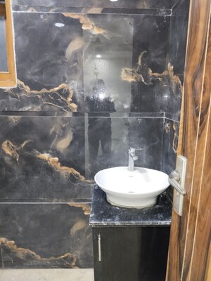 Bathroom in 3 BHK Apartment at Panchsheel Vihar – for Rent