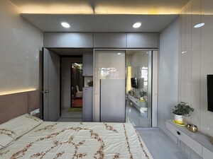 Bedroom in 2 BHK Apartment at Galaxy Pinnacle, Vile Parle East – for Sale