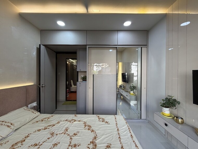 Bedroom, galaxy-pinnacle 2 Bedroom 650 Sq.Ft. Apartment In Vile Parle East Mumbai 10401680