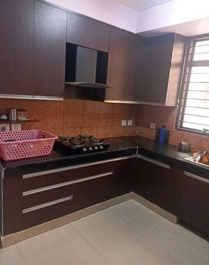Kitchen in 3 BHK Apartment at Uppal Plumeria Garden Estate, Omicron Iii Greater Noida – for Rent