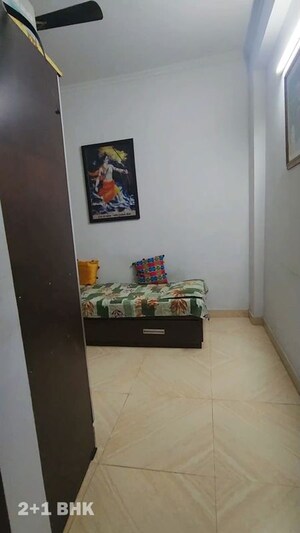 Bedroom in 2.5 BHK Builder Floor at Ansal Plaza Sector-23, Sector 23 – for Rent