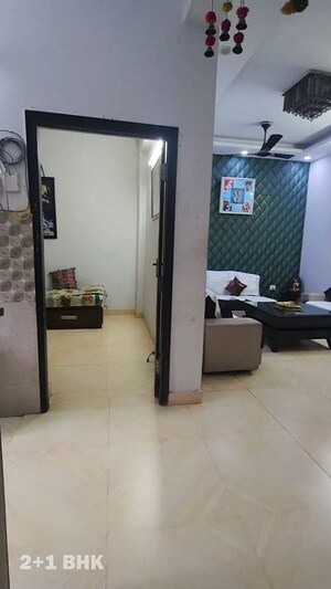 Living Room in 2.5 BHK Builder Floor at Ansal Plaza Sector-23, Sector 23 – for Rent