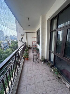 Balcony in 3.5 BHK Apartment at Bestech Park View City 1, Sector 48 – for Rent