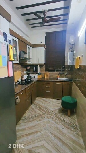 Kitchen in 2 BHK Builder Floor at Sector 23 – for Rent