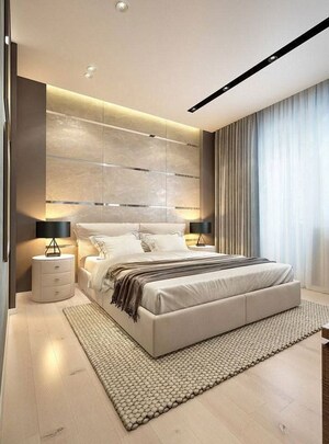 Bedroom in 4 BHK Apartment at Hubtown 25 South, Prabhadevi – for Rent