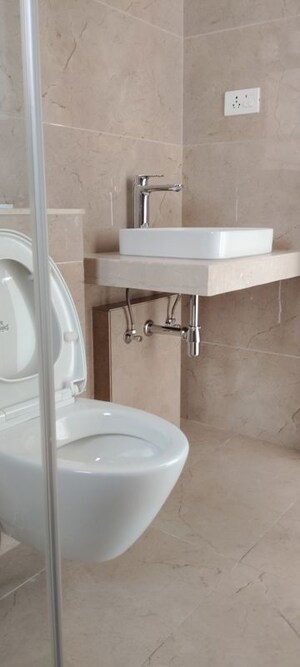 Bathroom in 3 BHK Apartment at Oberoi Sky City, Borivali East – for Sale