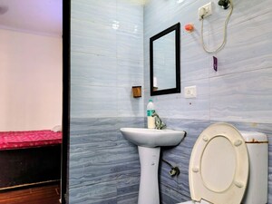 Bathroom in 2 BHK Apartment at Gardenia Glory, Sector 46 – for Rent