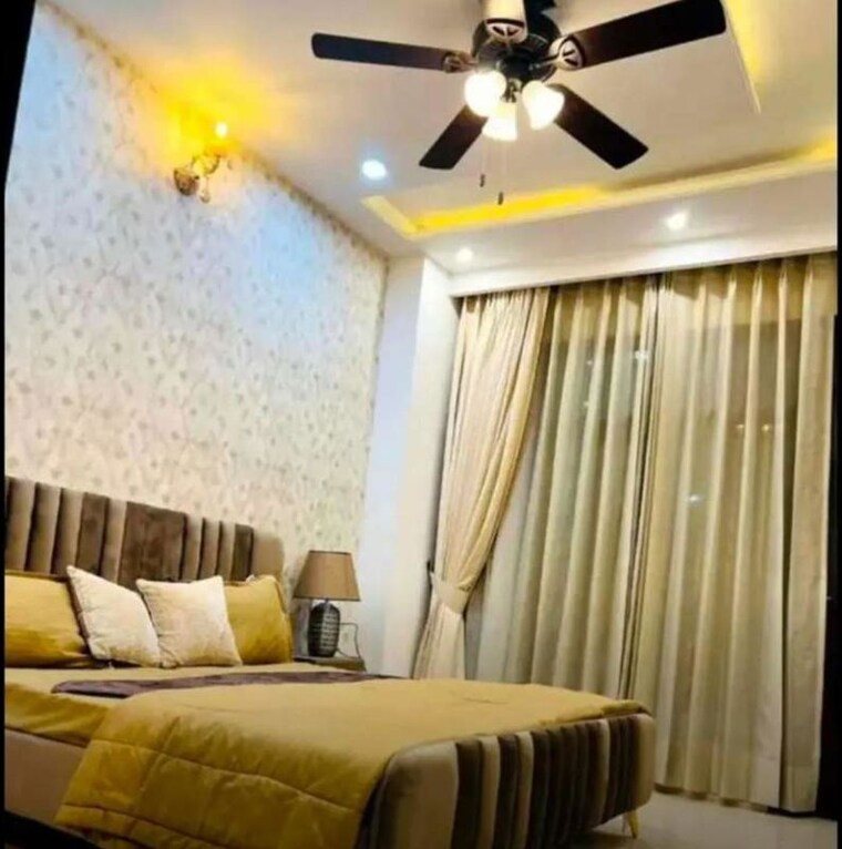 Bedroom, sushma-chandigarh-grande 3 Bedroom 1700 Sq.Ft. Apartment In Lohgarh Zirakpur 10401978