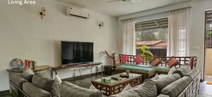 Living Room in 4 BHK Villa at Mandrem – for Sale