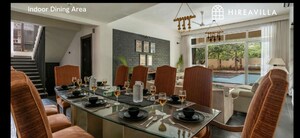 Dining area in 4 BHK Villa at Mandrem – for Sale