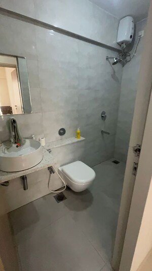 Bathroom in 2 BHK Apartment at Sugee Atharva, Prabhadevi – for Rent