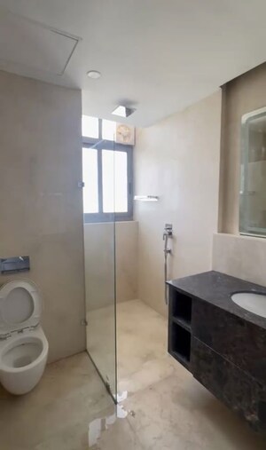 Bathroom in 4 BHK Apartment at Paras Quartier The Iconic Tower, Gwal Pahari – for Rent