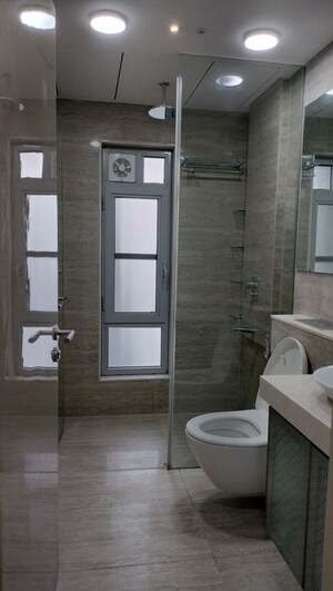 Bathroom in 3 BHK Apartment at Oberoi Realty Esquire, Goregaon East – for Rent