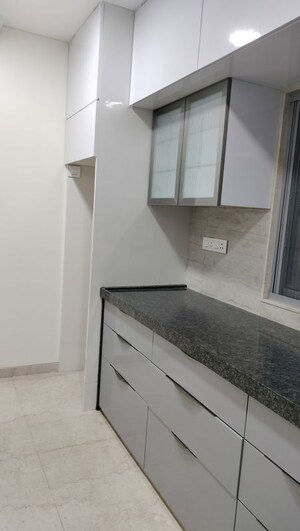 Kitchen in 3 BHK Apartment at Oberoi Realty Esquire, Goregaon East – for Rent