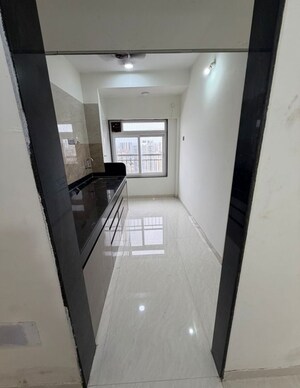 Kitchen in 3 BHK Apartment at Chandak 34 Park Estate, Goregaon West – for Rent
