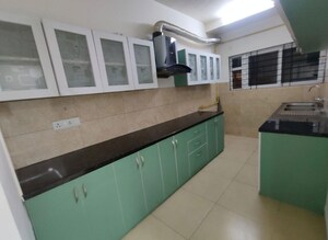Kitchen in 2 BHK Apartment at Prestige High Fields, Gachibowli – for Rent