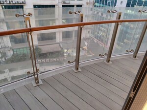 Balcony in 3 BHK Apartment at Lodha World Crest, Worli – for Sale