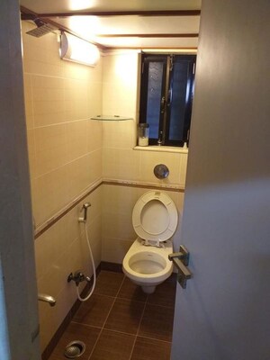Bathroom in 3 BHK Apartment at Indradarshan II, Oshiwara – for Rent
