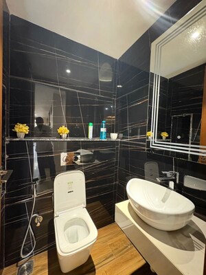 Attached Bathroom in 4 BHK Builder Floor at Kohli One Malibu Town, Sector 47 – for Rent
