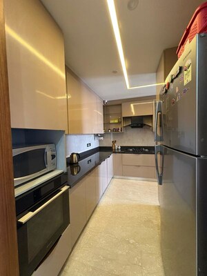 Kitchen in 4 BHK Builder Floor at Kohli One Malibu Town, Sector 47 – for Rent