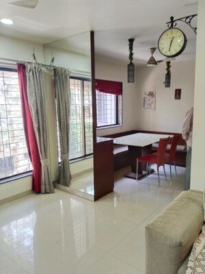 Living Room in 3 BHK Apartment at DSK Akash Ganga, Aundh – for Rent
