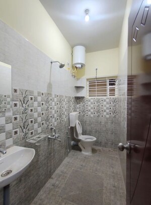Bathroom in 2 BHK Builder Floor at Iti Layout – for Rent