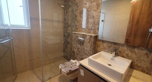 Bathroom in 3 BHK Apartment at Ambience Creacions, Sector 22 – for Rent