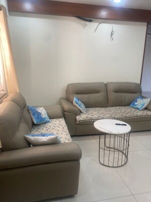 Living Room in 3 BHK Apartment at DSR Park Ridge, Nallagandla – for Rent