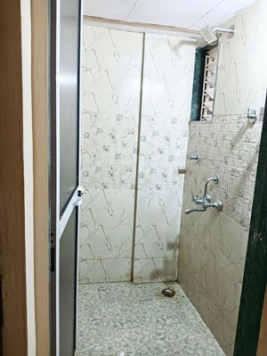 Bathroom in 1 BHK Apartment at Nerul Sector 20 – for Rent