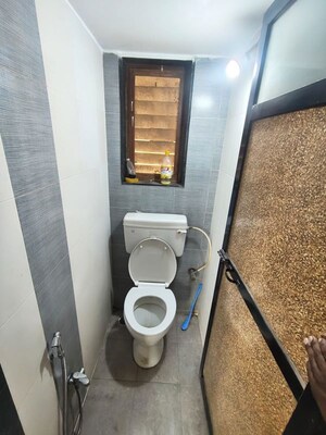 Bathroom in 1 BHK Apartment at Manpada – for Rent