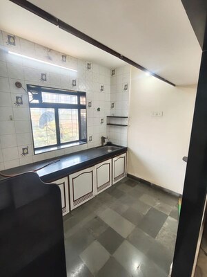 Kitchen in 1 BHK Apartment at Manpada – for Rent