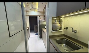 Kitchen in 2 BHK Apartment at Ashar Metro Towers, Vartak Nagar – for Sale