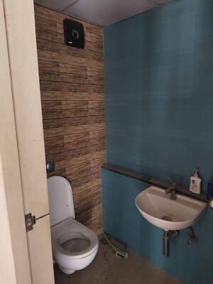 Bathroom in 1 BHK Apartment at Lodha Crown Quality Homes, Majiwada – for Rent