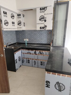 Kitchen in 1 BHK Apartment at Lodha Crown Quality Homes, Majiwada – for Rent