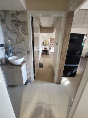 Bathroom in 3 BHK Apartment at Neptune Living Point, Bhandup West – for Sale