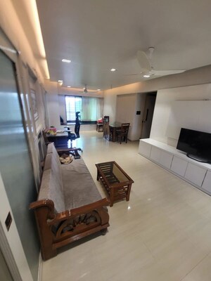 Living Room in 3 BHK Apartment at Neptune Living Point, Bhandup West – for Sale
