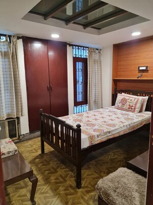 Bedroom in 1 BHK Builder Floor at East Of Kailash – for Rent