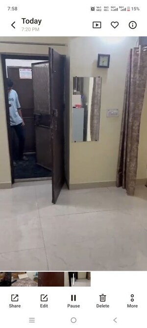 Building Lobby in 1 BHK Builder Floor at East Of Kailash – for Rent