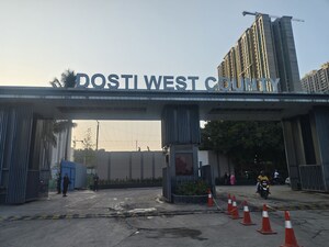 3 BHK Apartment – Exterior View View at Dosti West County Phase 2 Dosti Cedar, Balkum Pada - for Sale