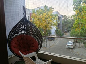 Balcony in 4 BHK Builder Floor at Unitech South City II, Sector 50 – for Sale