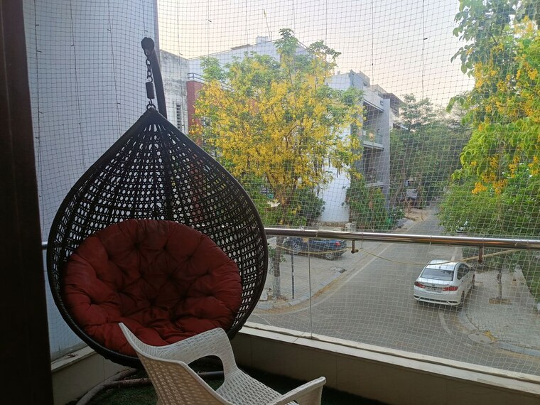 Balcony, unitech-south-city-ii 4 Bedroom 3000 Sq.Ft. Builder Floor In Sector 50 Gurgaon 10402273