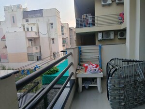 Balcony in 4 BHK Builder Floor at Unitech South City II, Sector 50 – for Sale