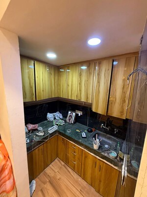 Kitchen in 1 RK Builder Floor at Defence Colony – for Rent